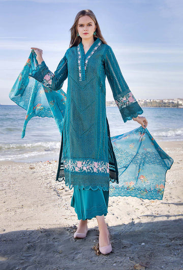 Adan Libas Design # 5733 Lawn by Hijab Sheikh Online Shopping